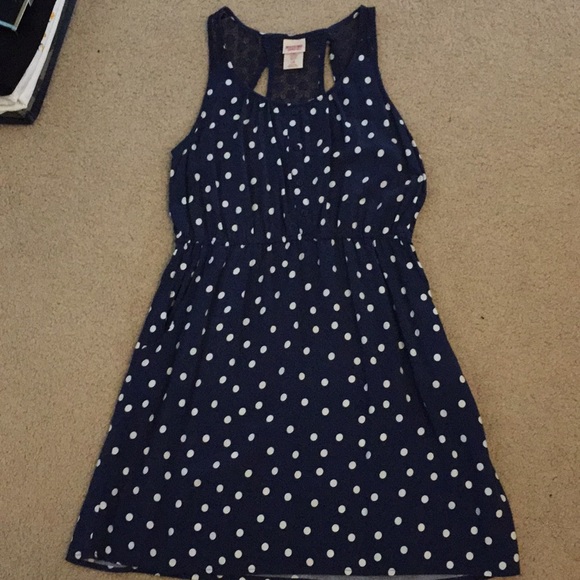 Mossimo Supply Co. Dresses & Skirts - Navy polka dot dress